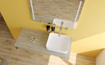 Minimalistické umyvadlo ozdobí vaši koupelnu