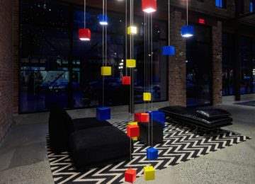 Svítidla Cube inspirovaná Rubikovou kostkou