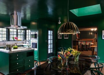 Dům Franka Zappy hraje barvami